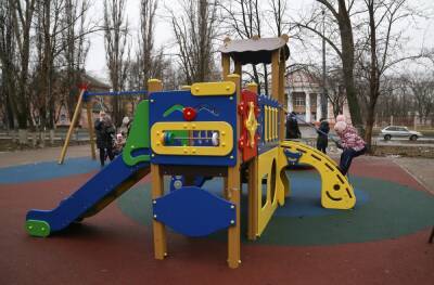 Детскую площадку обустроили на улице Дьяконова в Автозаводском районе по просьбе жителей