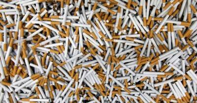 Полиция обнаружила в грузовике полмиллиона контрабандных сигарет