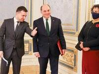Зеленский обсудил усиление двустороннего сотрудничества с госсекретарем по обороне Британии