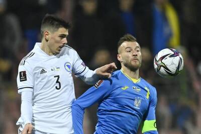 Украина обыграла Боснию и вышла в плей-офф квалификации ЧМ-2022