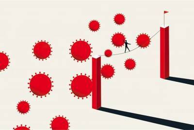Эпидемия коронавируса в Украине продолжает балансировать на стадии плато