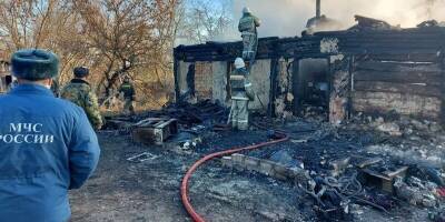 Пять человек, в том числе четыре ребенка, стали жертвами пожара под Воронежем