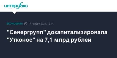 "Севергрупп" докапитализировала "Утконос" на 7,1 млрд рублей