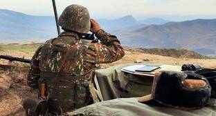 Минобороны Армении сообщило о гибели солдата на границе с Азербайджаном