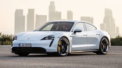 Porsche представила новую версию электрокара Taycan