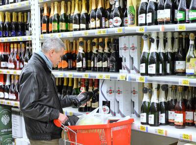 В России выросли продажи шампанского