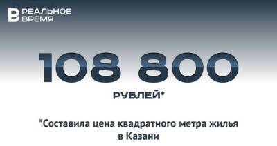 Цена «квадрата» жилья в Казани достигла 108,8 тысячи рублей — это много или мало?