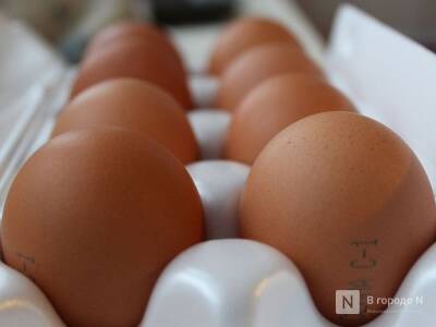 Яйца подорожали на 21% в Нижегородской области за месяц