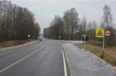 В Смоленской области завершили ремонт дороги от деревни до райцентра