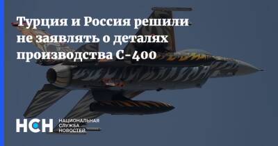 Турция и Россия решили не заявлять о деталях производства С-400