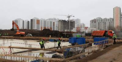 В Пушкинском районе строят школу на почти 2 тысячи мест
