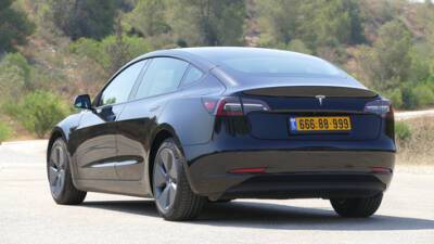 Tesla Model 3 подорожала в четвертый раз за год в Израиле