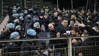 Депутат Милонов об инциденте с флагом России: иногда украинские болельщики перегибают палку