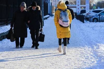 Сильный ветер со снегом и -10 градусов ожидают синоптики в Томске 18 ноября