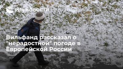 Вильфанд: в Европейской части России начнется заметное похолодание