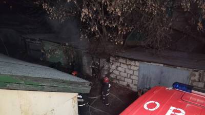 В Орше при пожаре в хозяйственной постройке погиб мужчина