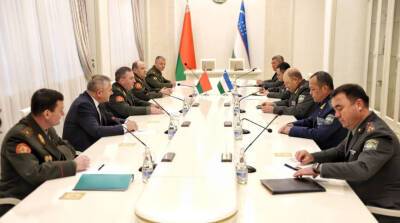 Оборонные ведомства Беларуси и Узбекистана утвердили план сотрудничества на 2022 год