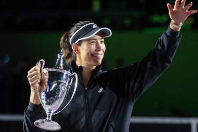 Мугуруса поделилась эмоциями от победы на Итоговом турнире WTA