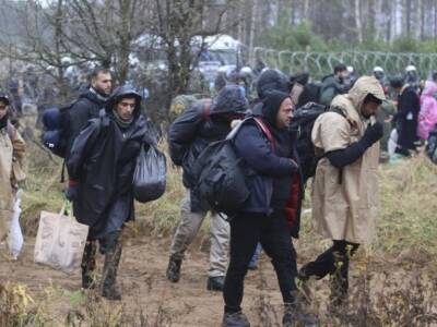 Ситуация на границе Польши и Беларуси: мигранты создали новый лагерь