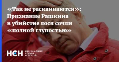 «Так не раскаиваются»: Признание Рашкина в убийстве лося сочли «полной глупостью»
