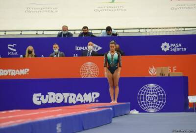 В Баку определились команды-финалисты ЧМ в прыжках на акробатической дорожке среди женщин