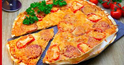 30 минут на кухне: рецепт быстрой пиццы на армянском лаваше