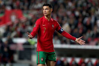Описаны эмоции Роналду после поражения Португалии от Сербии в отборе на ЧМ-2022