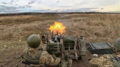 Украинские каратели выпустили по территории ДНР 14 мин калибром 82 и 120 миллиметров