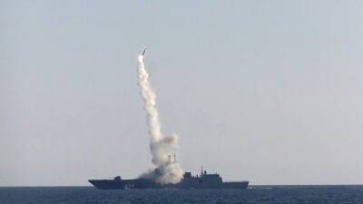 Фрегат «Адмирал Горшков» выполнил испытательный пуск ракеты «Циркон»