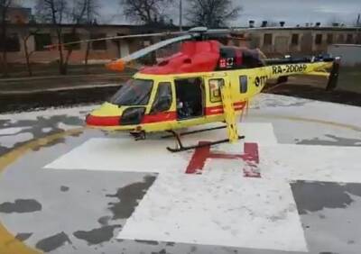 На территории Рязанской ОКБ достроили вертолетную площадку