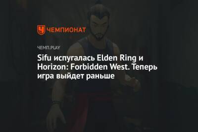 Sifu испугалась Elden Ring и Horizon: Forbidden West. Теперь игра выйдет раньше