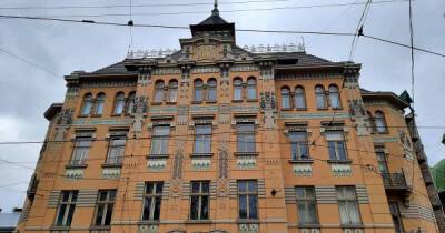 У Львові відреставрували фасад унікального будинку українського модерну Левинського