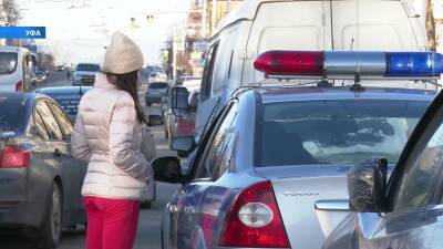 В Башкирии инспекторы ДПС ловят пешеходов-нарушителей