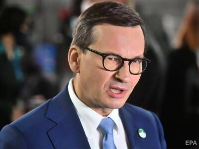 Премьер Польши считает, что ФРГ нужно отказаться от запуска "Северного потока – 2"