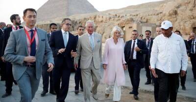 Чарльз и Камилла посетили мечеть Аль-Азхар и полюбовались Великой пирамидой в Гизе