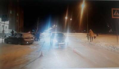 В Новосибирске иномарка сбила 17-летнюю девушку на пешеходном переходе
