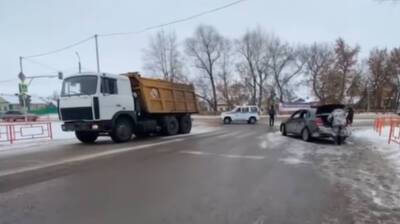 В Башкирии в аварии с грузовиком погибла женщина