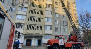 30 человек эвакуированы при пожаре в пятигорской многоэтажке