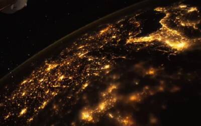 Тамара Песке - С борта МКС сняли зрелищное видео ночной Европы - korrespondent.net - Украина - Киев - Европа