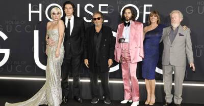 Премьера фильма "Дом Гуччи" в Лос-Анджелесе: Леди Гага в Valentino, а Джаред Лето в Gucci