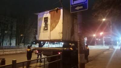 С улиц Ульяновска убрали более ста самовольно установленных объектов