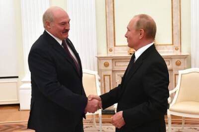 У Путина состоялся телефонный разговор с Лукашенко
