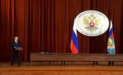 Президент Путин выступил на расширенном заседании коллегии МИД РФ