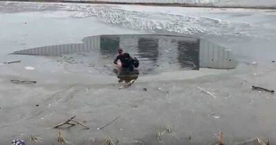 Мужчина в Электростали спас ребенка, провалившегося под лед