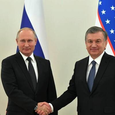 Путин лично поздравил Мирзиёева с победой на выборах президента Узбекистана
