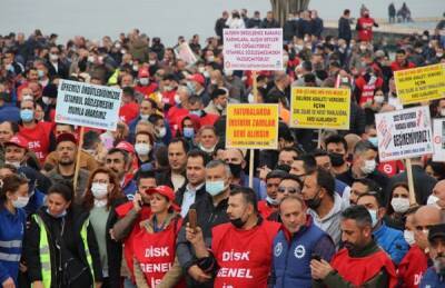 Рабочие турецкого Измира вышли на улицы: «Мы не можем свести концы с концами»