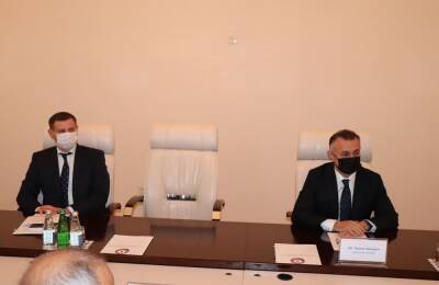 Теймур Мусаев принял представителей офиса ВОЗ в Азербайджане (ФОТО)