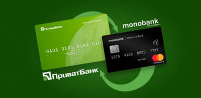 Платежные карты: monobank отстает от Привата в 5 раз - minfin.com.ua - Украина