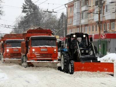 Снегоуборочная техника будет чистить улицы Дзержинска в предстоящие выходные
