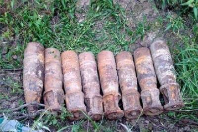 Под Смоленском обнаружили и уничтожили 8 снарядов времен войны